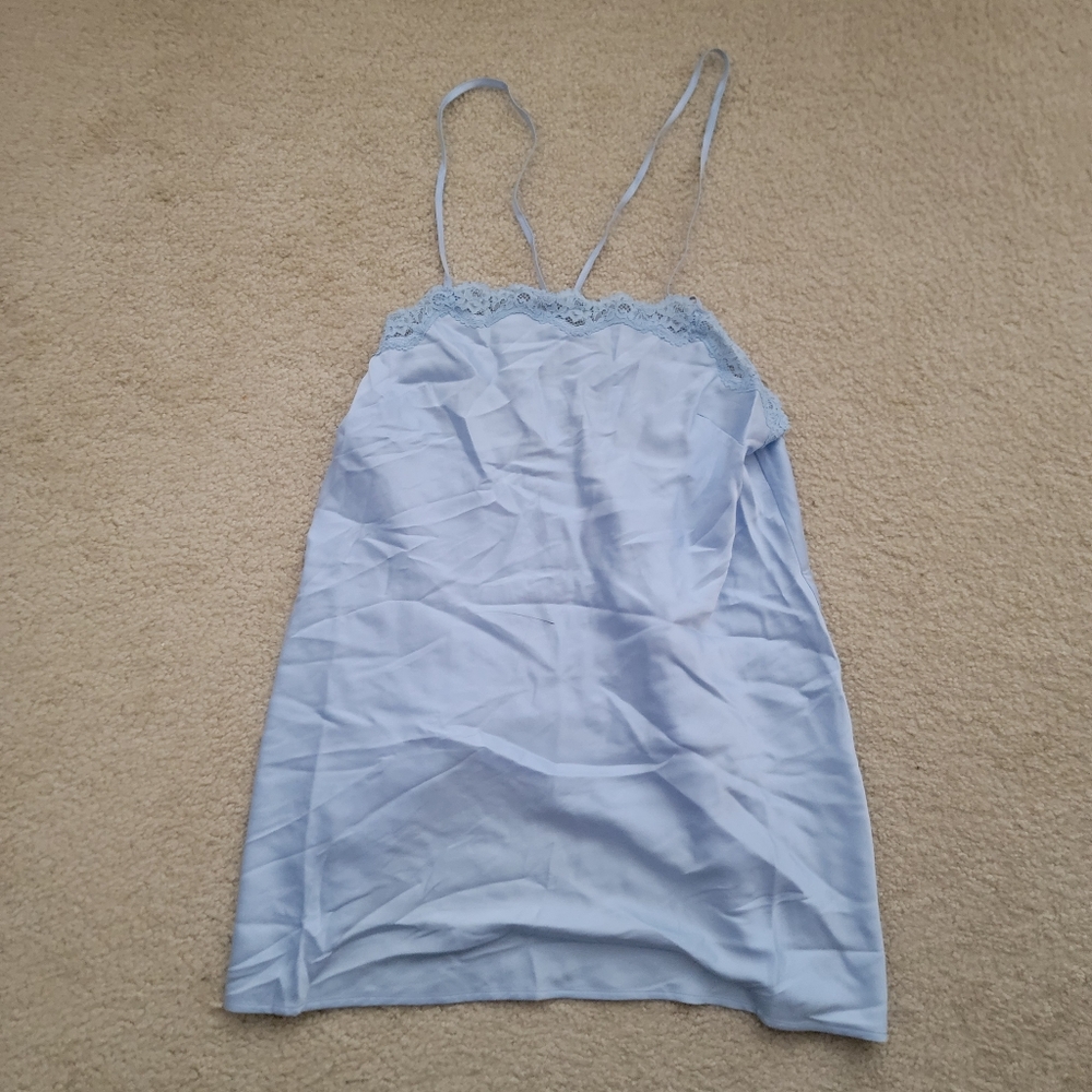 SKIMS Bridal Silk Slip Dress Glacier NWT Medium - Picture 2 of 4